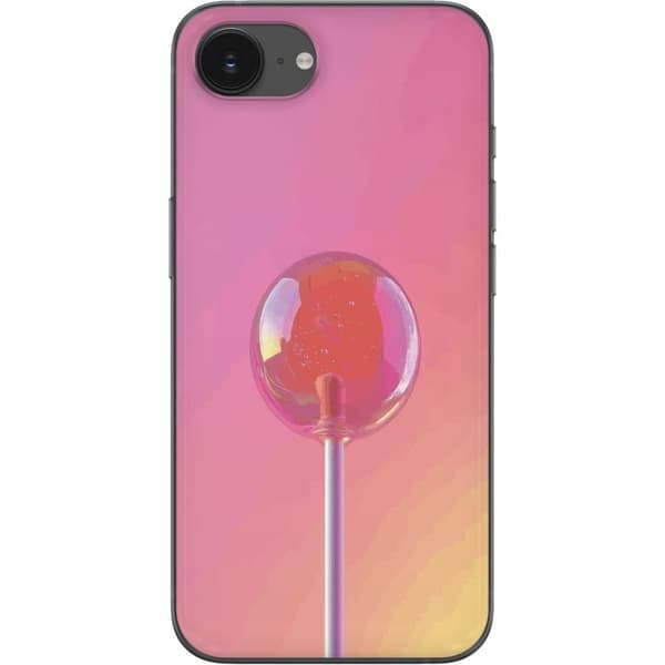 Kompatibel Mobilcover til Apple iPhone 17e Blank lyserød pinde mod blød pastelbaggrund pink