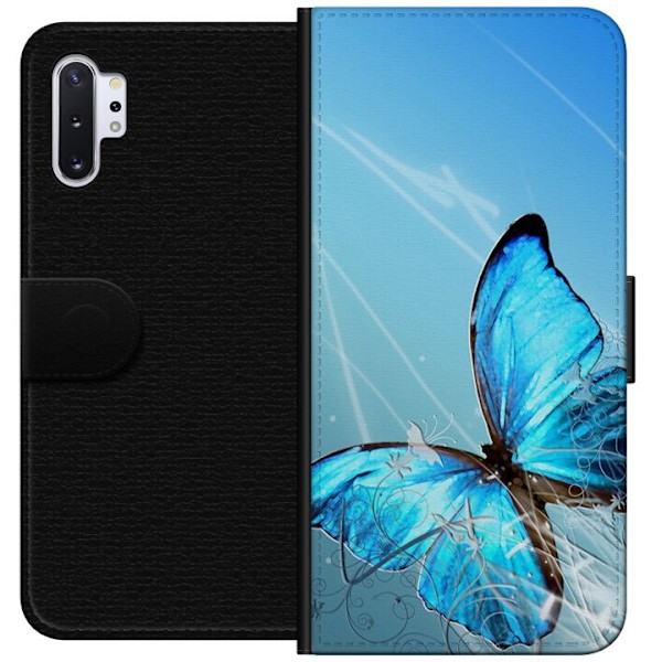 Samsung Galaxy Note10+ Tegnebogsetui Sommerfugl