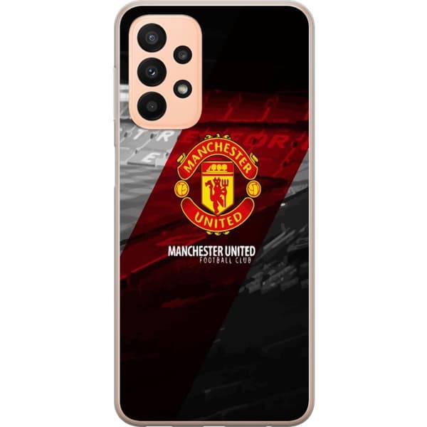 Kompatibelt Mobildeksel til Samsung Galaxy A23 Manchester United