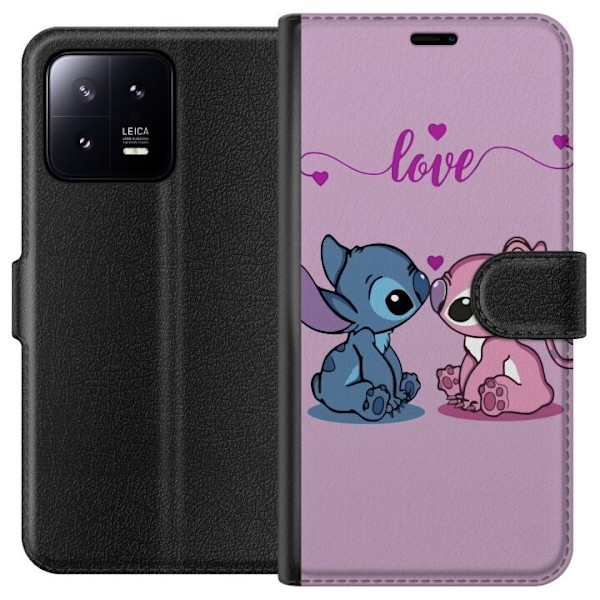 Xiaomi 13 Lommeboketui Lilo & Stitch – Angel Edition