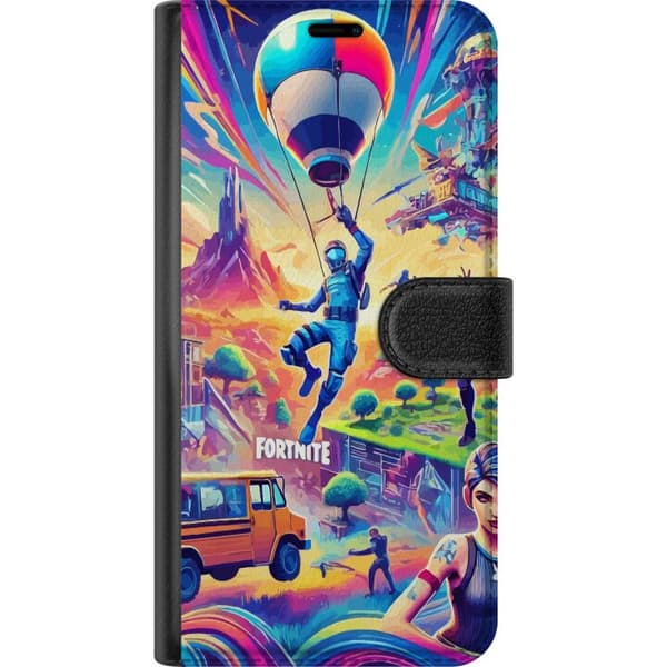 Kompatibel Tegnebogsetui til Apple iPhone 12 mini Fortnite vs Minecraft