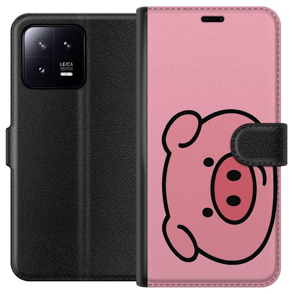 Xiaomi 13 Lommeboketui Kawaii Piggy