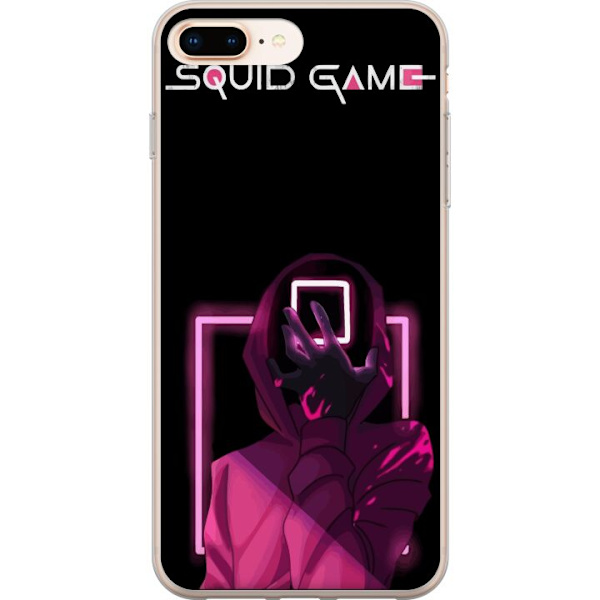 Apple iPhone 7 Plus Läpinäkyvä kuori Squid Game Teema Suosittu Sarja Motiivi Graafinen Ikoninen Suunnittelu Aasialainen Popkulttuuri Jännitys Draa