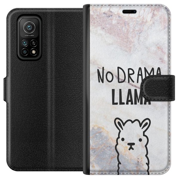 Xiaomi Mi 10T Pro 5G Lompakkokotelo Llama Marmori