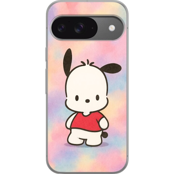 Google Pixel 9 Gennemsigtig cover Kawaii Sanrio Pochacco