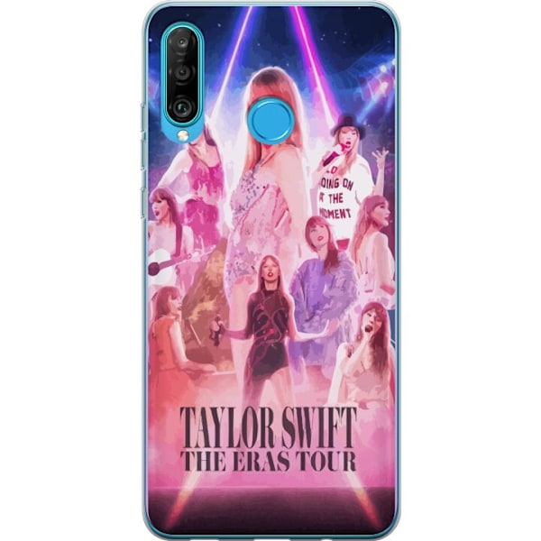 Huawei P30 lite Läpinäkyvä kuori Taylor Swift