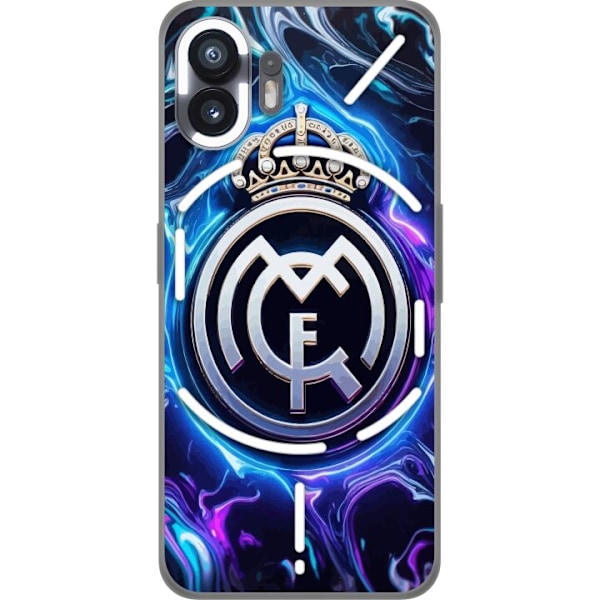 Nothing Phone (2) Gennemsigtig cover Real Madrid