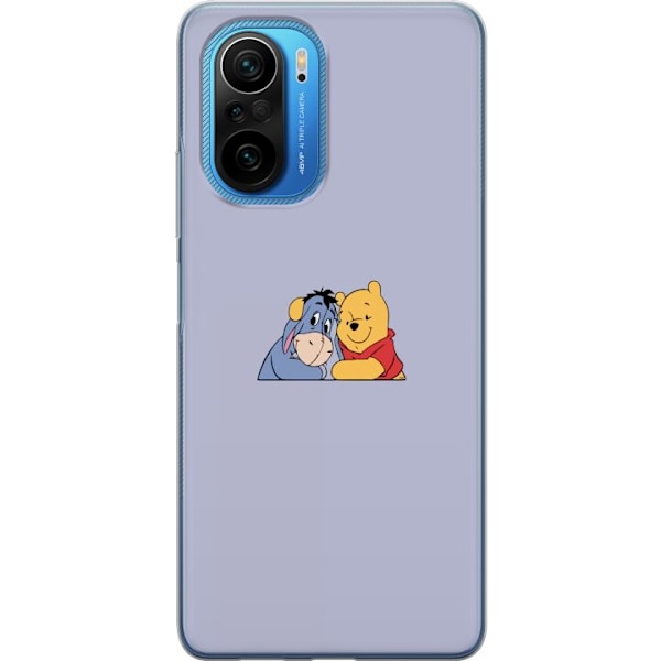 Xiaomi Poco F3 Gennemsigtig cover Nalle Puh og Æsel