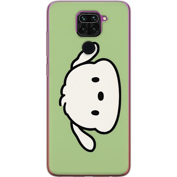 Xiaomi Redmi Note 9 Gennemsigtig cover Snoopy Flip