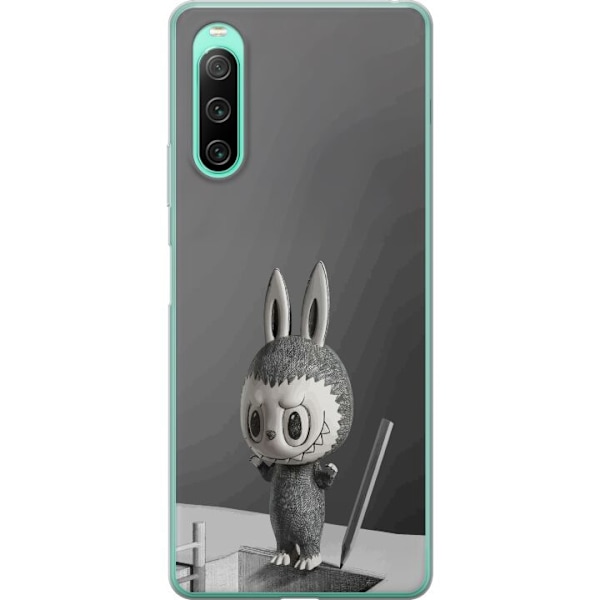 Sony Xperia 10 IV Läpinäkyvä kuori Pop Mart MEGA LABUBU LAB