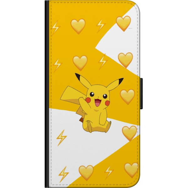 Huawei P40 Lompakkokotelo Pikachu Pokémon Pelihahmo Peliaihe Suosittu Ikoni Sarjakuvasarja Pokémon GO Lasten Klassikko