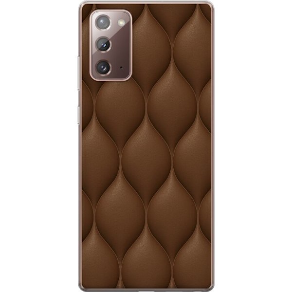 Samsung Galaxy Note20 Läpinäkyvä kuori Kaakaoskaalat