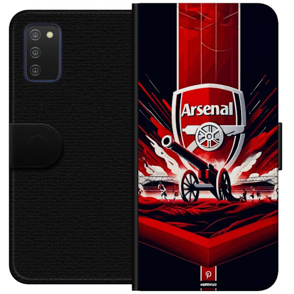 Samsung Galaxy A03s Lompakkokotelo Arsenal