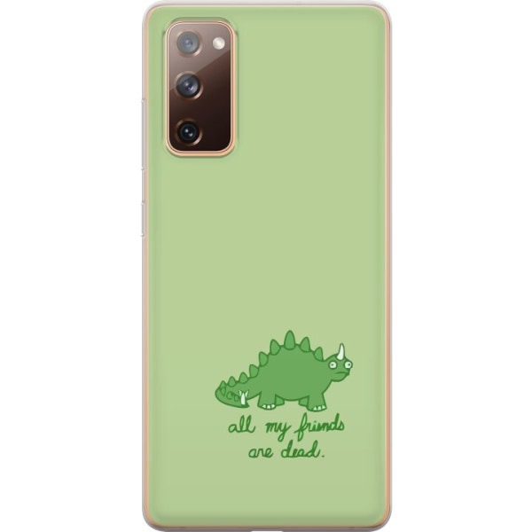 Samsung Galaxy S20 FE Cover / Mobilcover - Dinosaurer