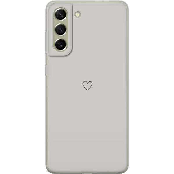 Kompatibel Mobilcover til Samsung Galaxy S21 FE 5G Hjerte