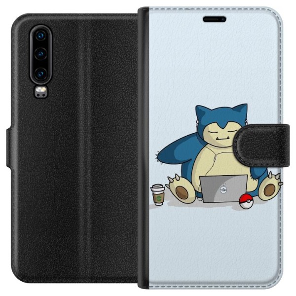 Huawei P30 Plånboksfodral Pokemon Rolig