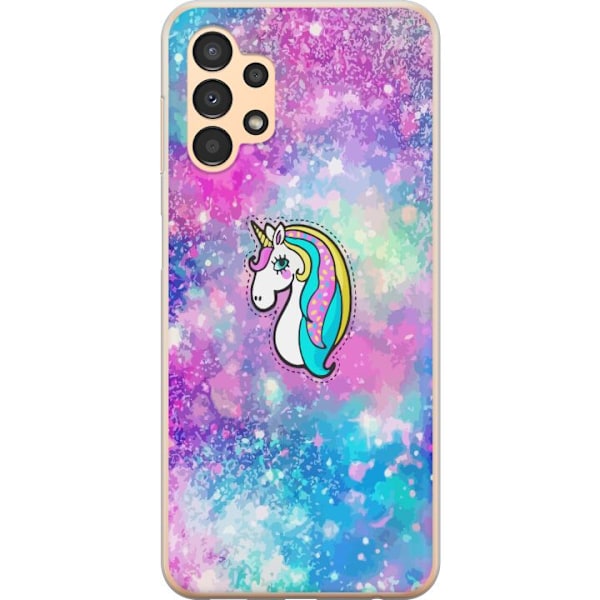 Samsung Galaxy A13 Genomskinligt Skal Enhörning
