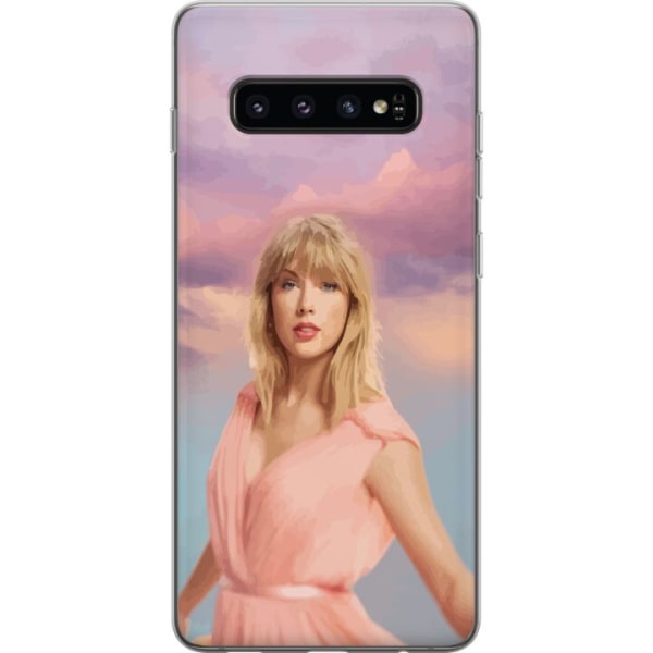 Samsung Galaxy S10 Genomskinligt Skal Taylor Swift