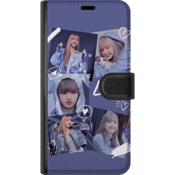 Kompatibelt Lommeboketui til Apple iPhone 12 mini Lisa Blackpink – Aesthetic K-pop Queen