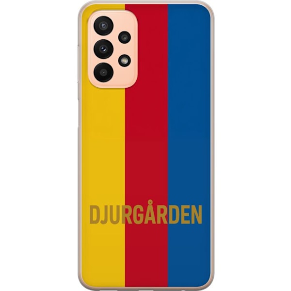 Samsung Galaxy A23 Läpinäkyvä kuori Djurgården – jalkapallo