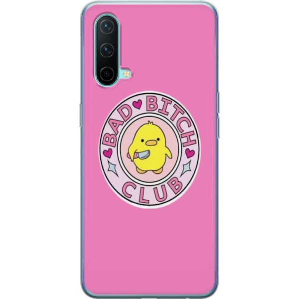 OnePlus Nord CE 5G Gennemsigtig cover BAD BITCH CLUB