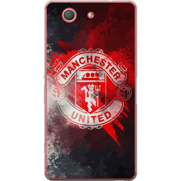 Sony Xperia Z3 Compact Gennemsigtig cover Manchester United