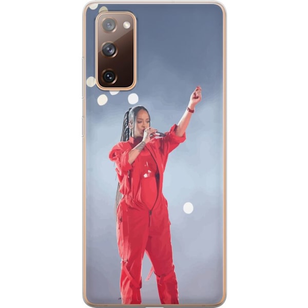 Samsung Galaxy S20 FE Läpinäkyvä kuori Rihanna – Trendsetting Looks & Style
