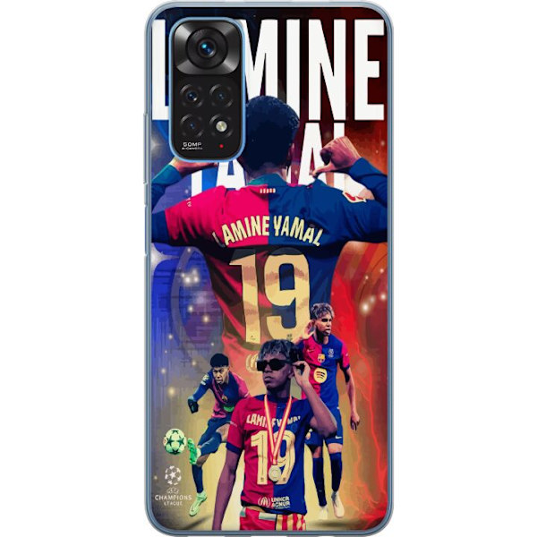 Xiaomi Redmi Note 11S Läpinäkyvä kuori Yamal Liikkeessä -