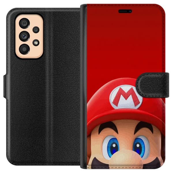 Kompatibelt Lommeboketui til Samsung Galaxy A53 5G Super Mario