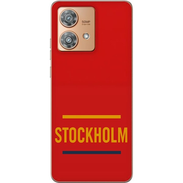 Motorola Edge 40 Neo Gennemsigtig cover Stockholm – Hockey