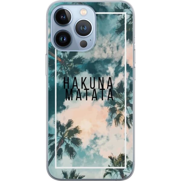 Kompatibel Mobilcover til Apple iPhone 13 Pro Hakuna Matata