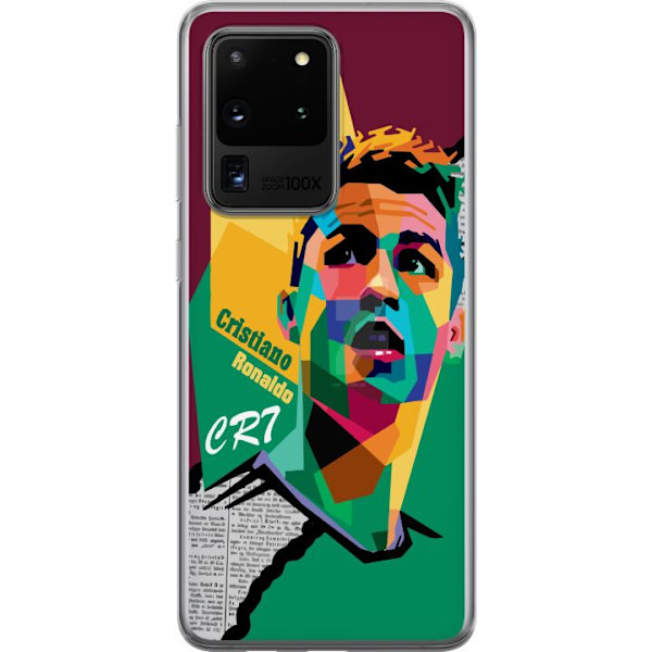 Samsung Galaxy S20 Ultra Gjennomsiktig deksel Ronaldo