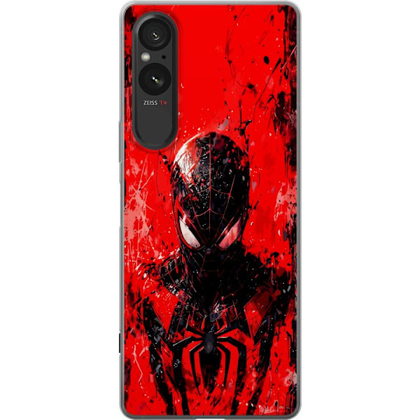 Sony Xperia 10 VI Läpinäkyvä kuori Spider Man