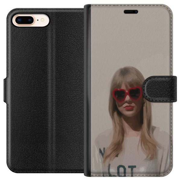 Apple iPhone 8 Plus Lommeboketui Taylor Swift