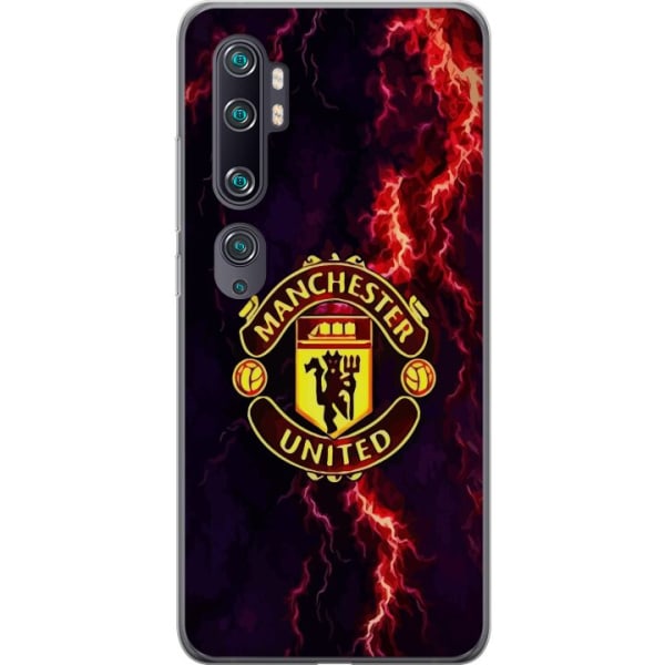 Xiaomi Mi Note 10 Gennemsigtig cover Manchester United