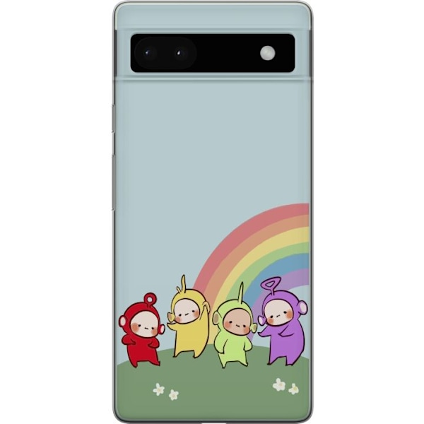 Kompatibelt Mobildeksel til Google Pixel 6a Teletubbies