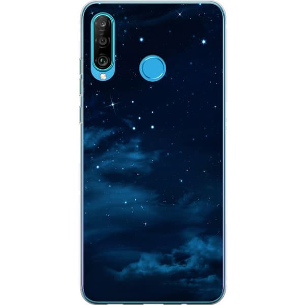 Kompatibelt Mobilskal till Huawei P30 lite Himmel