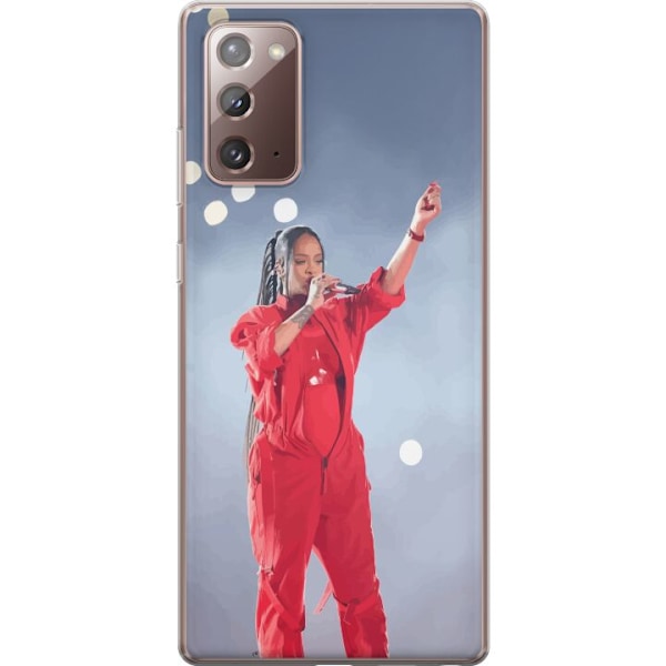Samsung Galaxy Note20 Läpinäkyvä kuori Rihanna – Trendsetting Looks & Style
