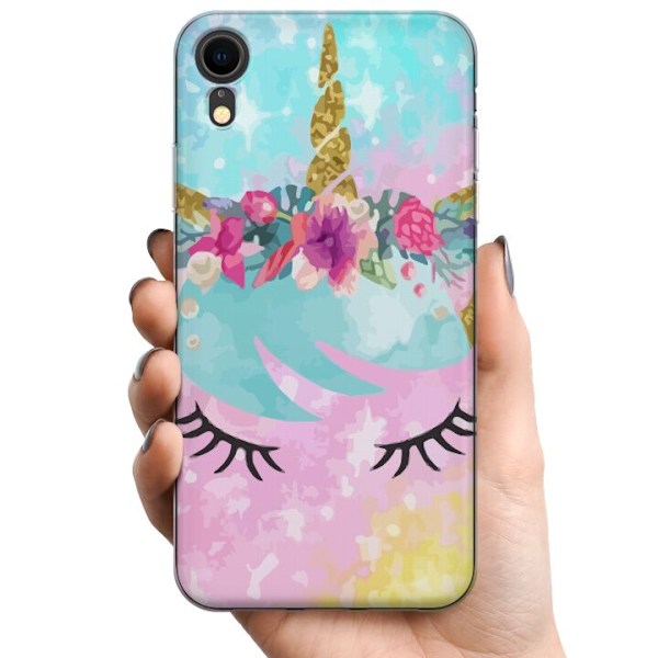 Apple iPhone XR TPU Mobilskal Unicorn Enhörning