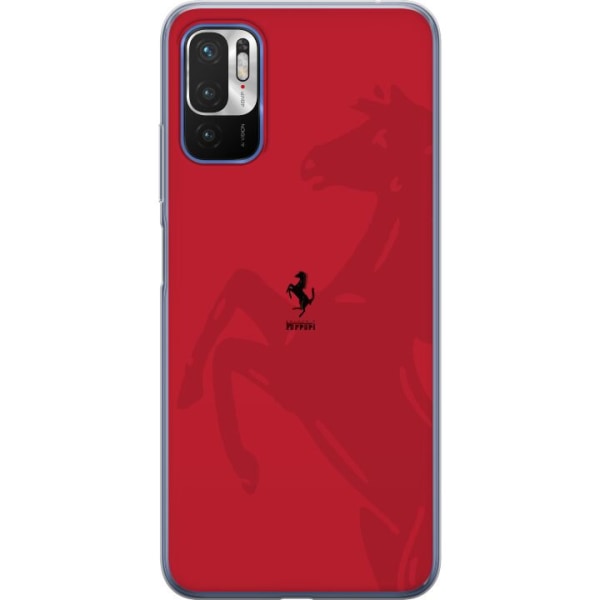 Xiaomi Redmi Note 10 5G Gennemsigtig cover Ferrari