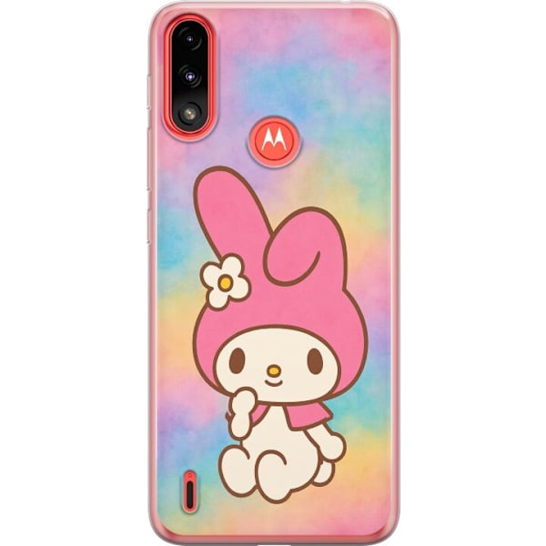 Motorola Moto E7 Power Läpinäkyvä kuori Kawaii Sanrio My Me