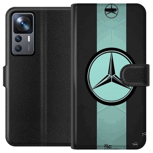 Xiaomi 12T Tegnebogsetui Mercedes