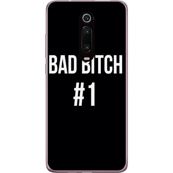 Xiaomi Mi 9T Pro  Genomskinligt Skal Bad Bitch #1