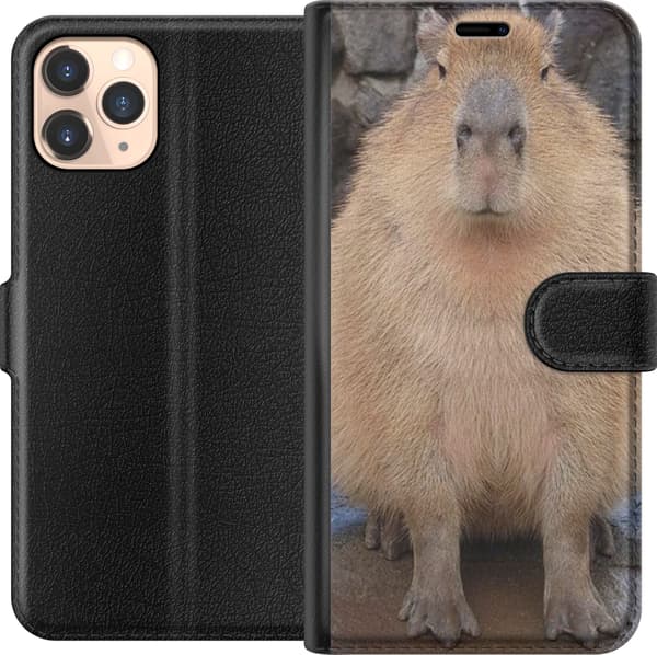 Kompatibelt Plånboksfodral till Apple iPhone 11 Pro Capybara