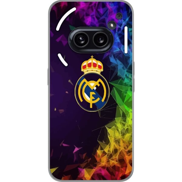 Nothing Phone (2a) Läpinäkyvä kuori Real Madrid