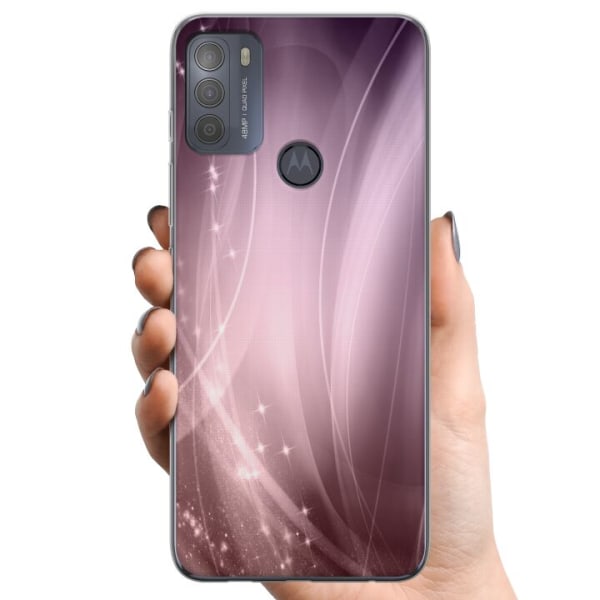 Motorola Moto G50 TPU Mobildeksel Rosa