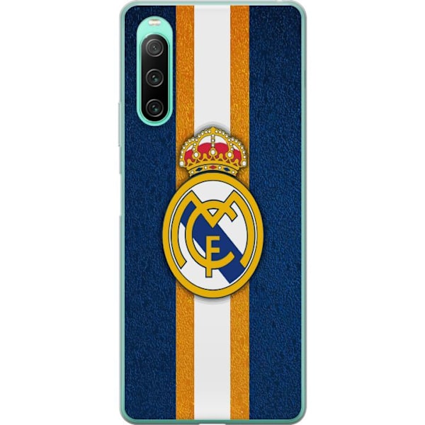 Sony Xperia 10 IV Gjennomsiktig deksel Real Madrid CF