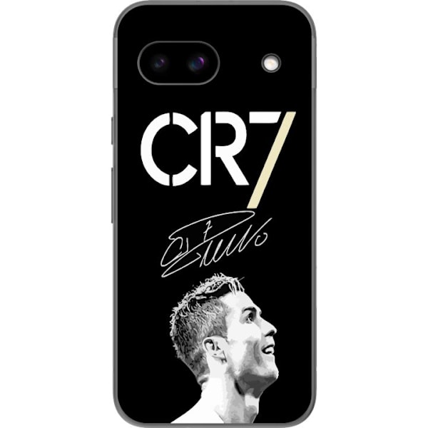 Google Pixel 8a Läpinäkyvä kuori CR7 Ronaldo