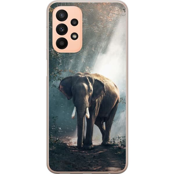 Kompatibelt Mobilskal till Samsung Galaxy A23 Elefant