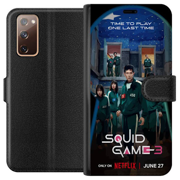 Samsung Galaxy S20 FE Tegnebogsetui Squid Game Sæson 3 TV-serie karakterer Populære TV-serie motiver Ikoner Spænding Drama Asiatisk design Trend